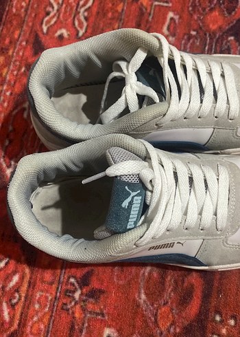 Puma Beyaz Mavi Kadın Spor Ayakkabı - Görsel 5