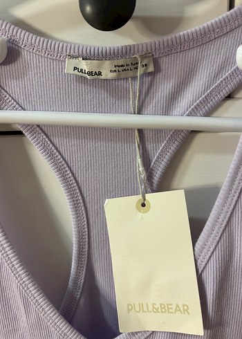 Lila V Yaka Midi Elbise - Görsel 2