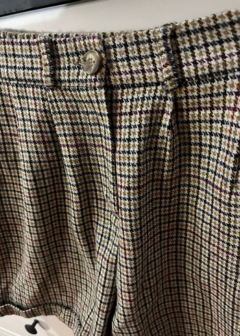 Ekoseli Şort - Görsel 4