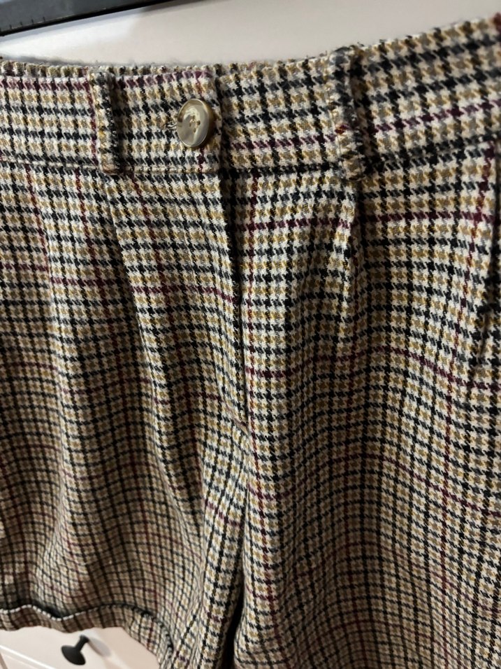 Ekoseli Şort - Görsel 4