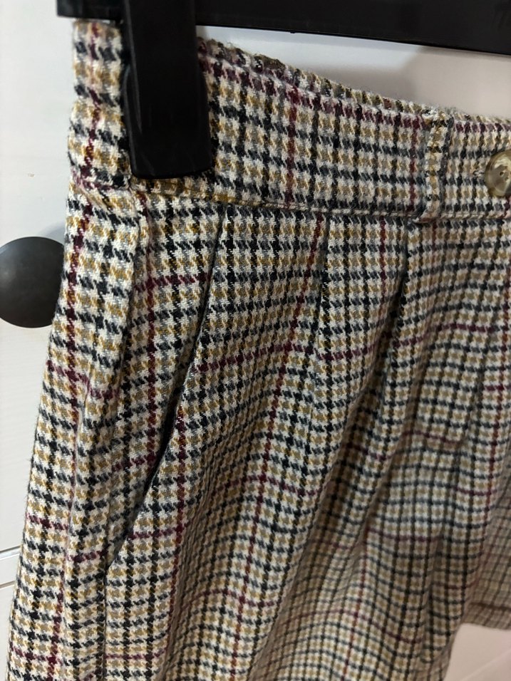 Ekoseli Şort - Görsel 3