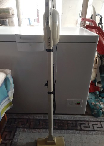 Beyaz Dikey Elektrikli Süpürge