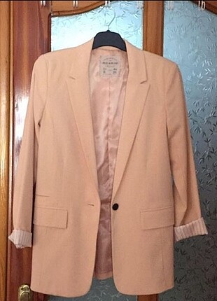 Blazer ceket somon rengi