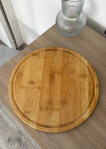 Ahşap Yuvarlak Kesme Tahtası