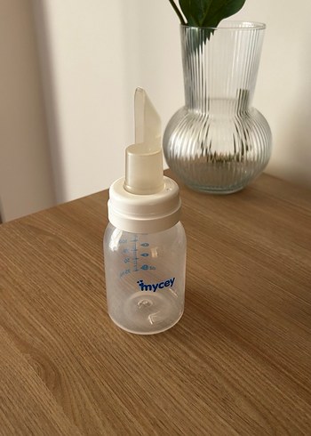 Mycey Beyaz Bebek Süt Kaşığı
