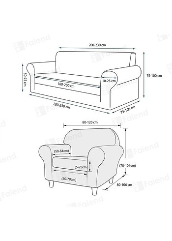 Gri Zebra Desenli Modern Kanepe Örtüsü 3+3+1+1 - Görsel 6