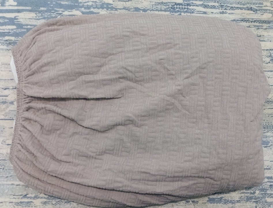 3 lü iki adet tuğla desen Koltuk Kılıfı - Görsel 2