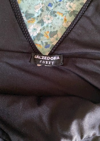 Siyah İnce Askılı Kadın Mayo - Görsel 2