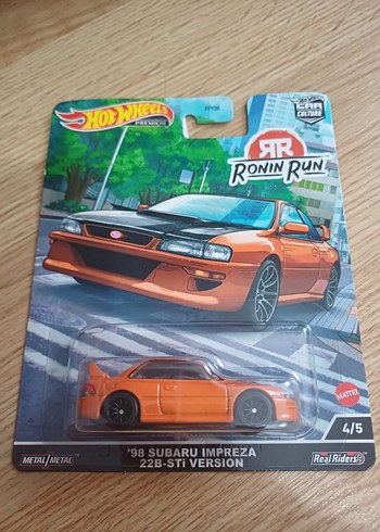 Hot Wheels '98 Subaru Impreza 22B-STi Model Araba ( Yurtdışı)