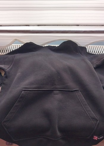 Erkek Siyah Sweatshirt