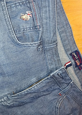 U.S Polo Assn. Erkek mavi Denim Regular Fit Jean boy 90 cm