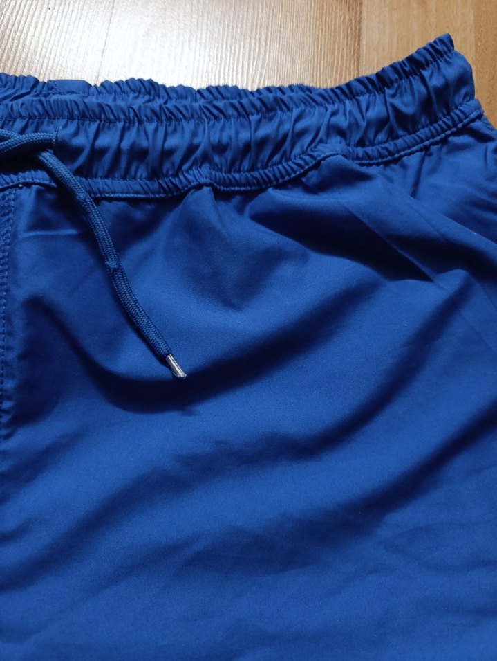 Mavi Kemerli Erkek Deniz Şort - Görsel 3