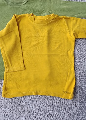 Çocuk Çok Renkli Uzun Kollu tişört Takımı - Görsel 5