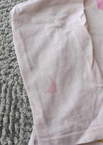 Zara Kız Çocuk Pembe Baskılı Uzun Kollu Tişört - Görsel 3