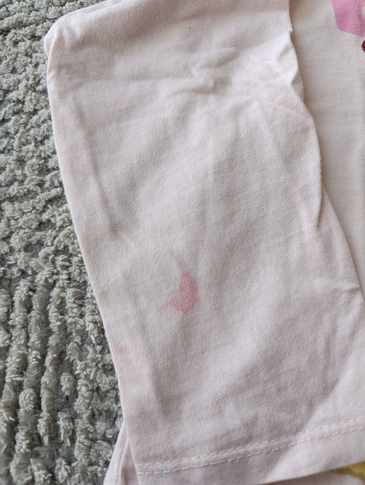 Zara Kız Çocuk Pembe Baskılı Uzun Kollu Tişört - Görsel 3