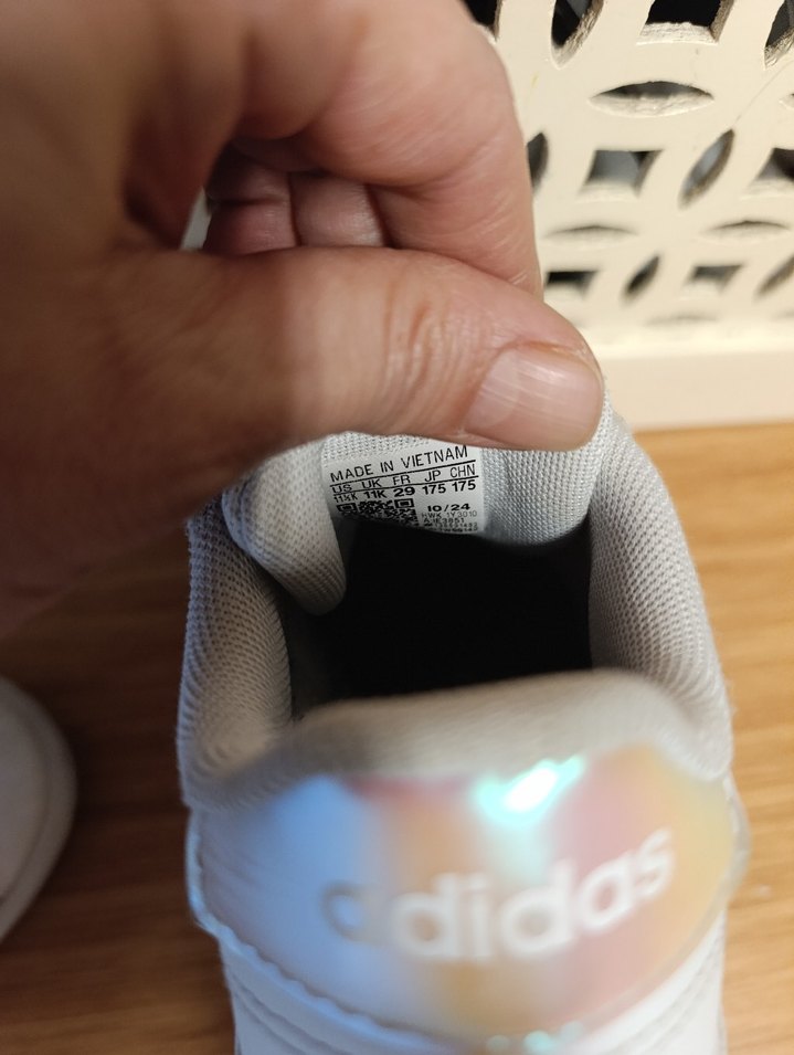 Adidas Kız Çocuk Beyaz Velcro Sneaker - Görsel 5