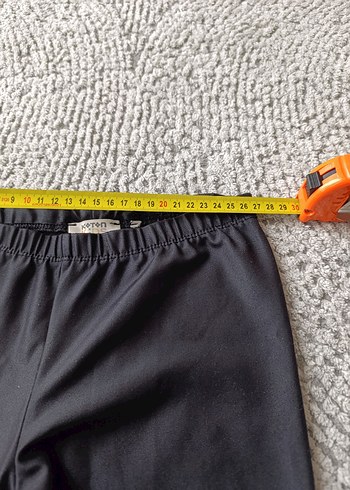 Koton kız çocuk Siyah Spor Tayt Elastik Bel - Görsel 5