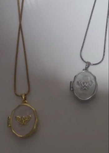 İçi açılan kapaklı kolye - Görsel 3