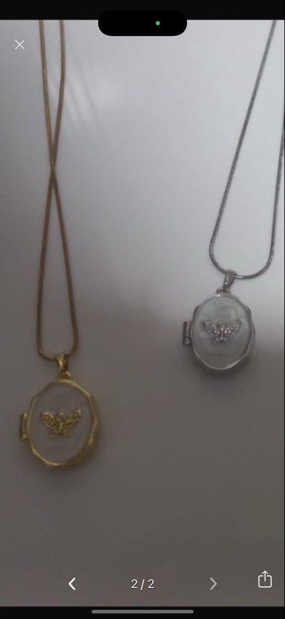 İçi açılan kapaklı kolye - Görsel 3