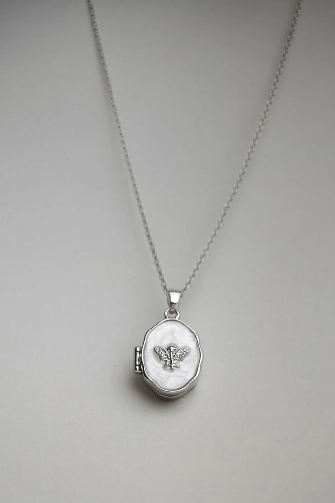 İçi açılan kapaklı kolye - Görsel 2