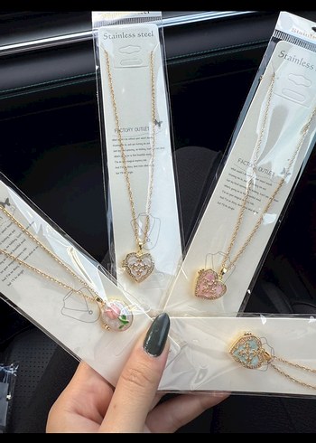 İçi açılan kapaklı kolye - Görsel 2