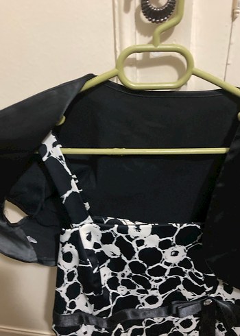 Desenli Siyah Uzun Hamile Eteği - Görsel 4