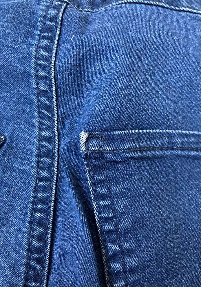 Kadın Mavi Normal Boy Slim Denim Pantolon - Görsel 5