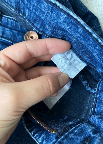 Lacivert Kadın Denim Normal Boy Jean - Görsel 2