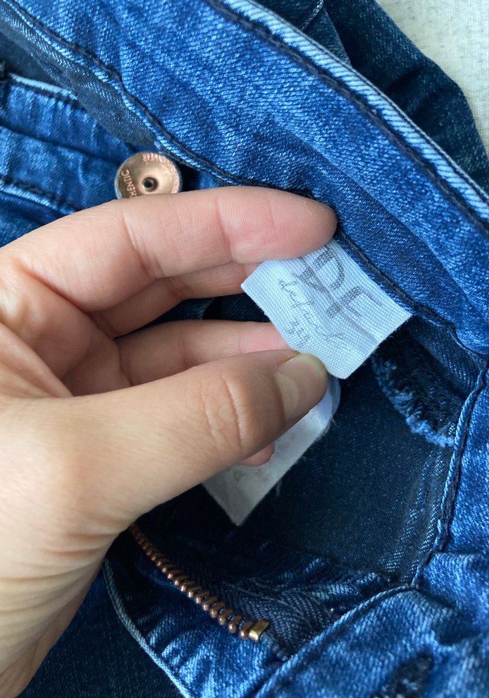 Lacivert Kadın Denim Normal Boy Jean - Görsel 2