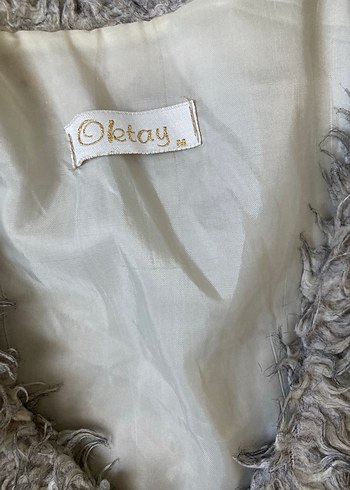 Kadın Gri Kürk Detaylı Bohem Yelek - Görsel 3