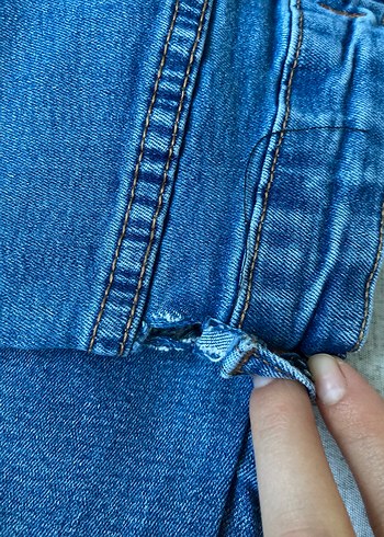 Mavi Kadın Normal Boy Dar Kesim Kot Pantolon - Görsel 4