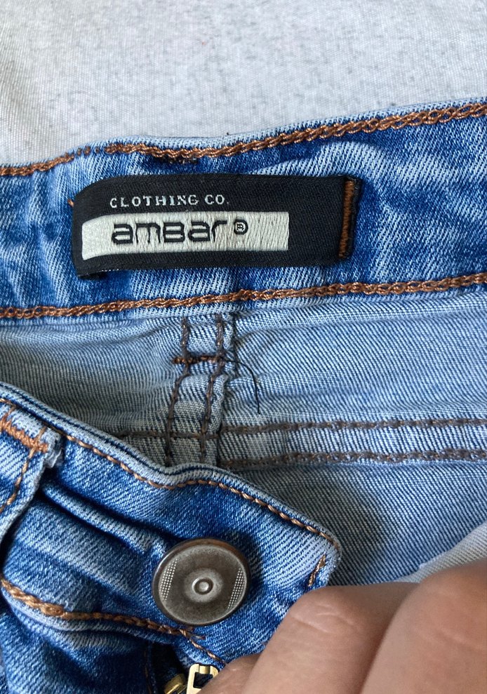 Mavi Kadın Normal Boy Dar Kesim Kot Pantolon - Görsel 3