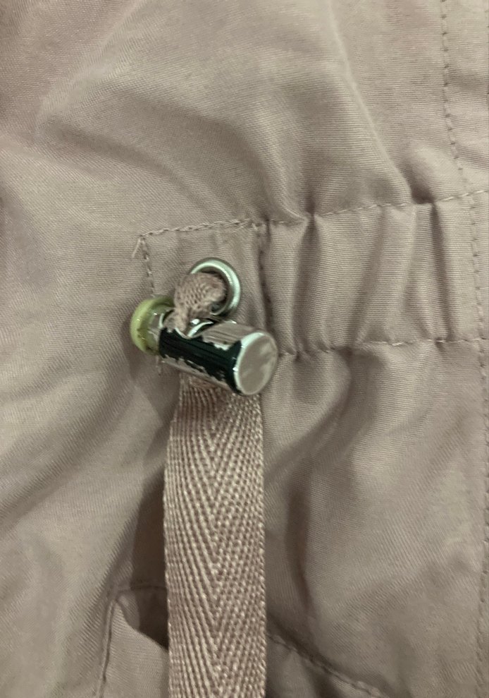 Kız Çocuk Bej Kürklü Sokak Stili Mont - Görsel 4