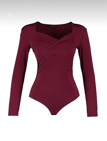 Trendyol Milla Bordo Bluz