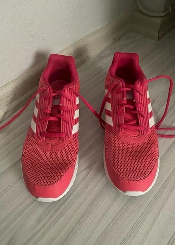 39 Beden Pembe Bağcıklı Spor Kadın Sneakers adidas