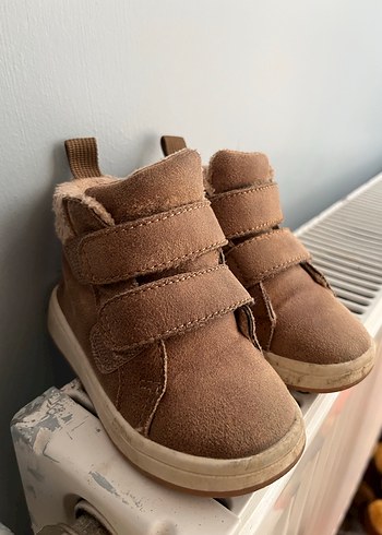 Kahverengi Erkek Süet Bot Velcro - Görsel 2