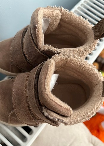 Kahverengi Erkek Süet Bot Velcro - Görsel 5