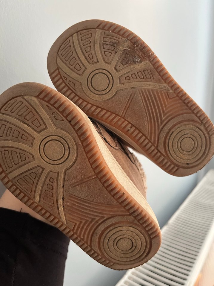 Kahverengi Erkek Süet Bot Velcro - Görsel 3