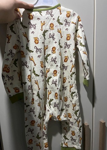 Uzun Kollu Fermuarlı Erkek Bebek Tulum - Görsel 2