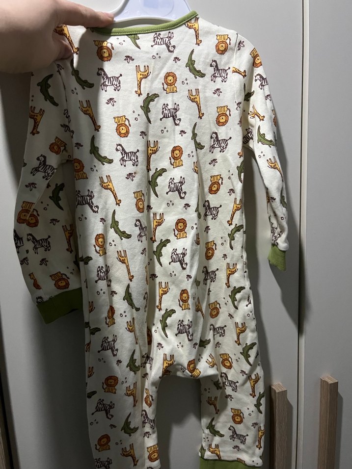 Uzun Kollu Fermuarlı Erkek Bebek Tulum - Görsel 2