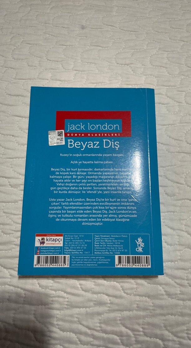 Jack London - Beyaz Diş Romanı - Görsel 2