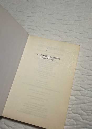 Beden Renk Kız Kardeşim Vampir 5: Yeniden Doğuş