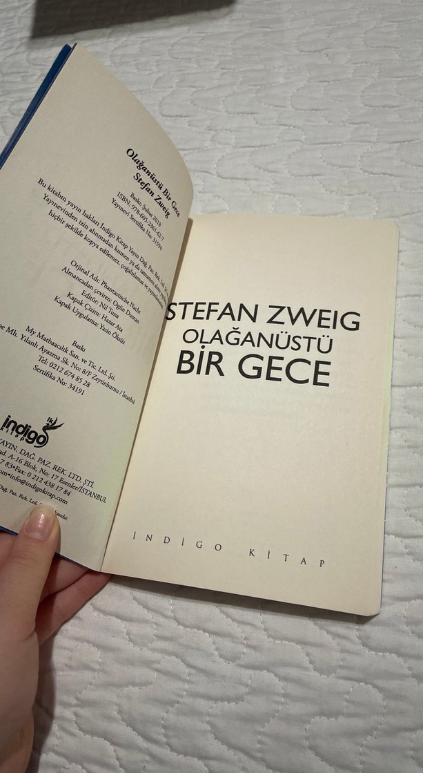 Olağanüstü Bir Gece - Stefan Zweig - Görsel 4