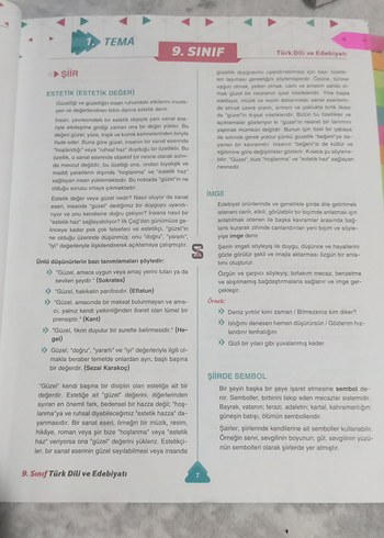 9. Sınıf Türk Dili ve Edebiyatı Konu Anlatımlı Kitap - Görsel 3