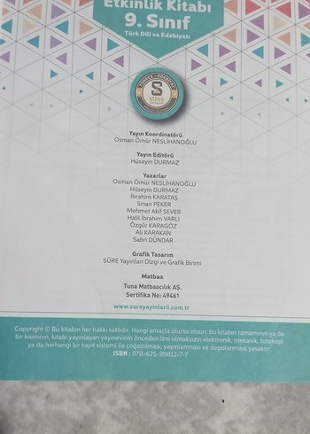 9. Sınıf Türk Dili ve Edebiyatı Konu Anlatımlı Kitap - Görsel 2