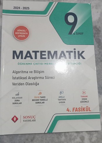 MATEMATİK 9. Sınıf 4. Fasikül + 20 Adımda Fizik - Görsel 2