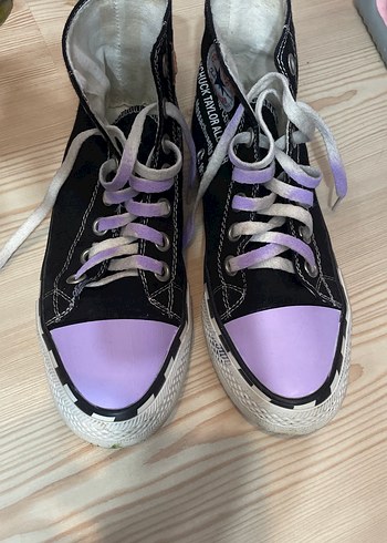 Mor punk converse Spor Ayakkabı