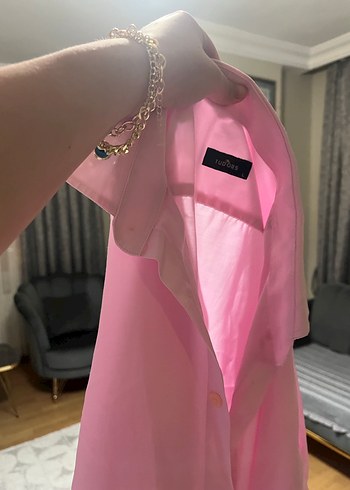 Pembe Kadın Gömlek