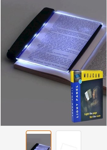 LED Işıklı Kitap Okuma Paneli