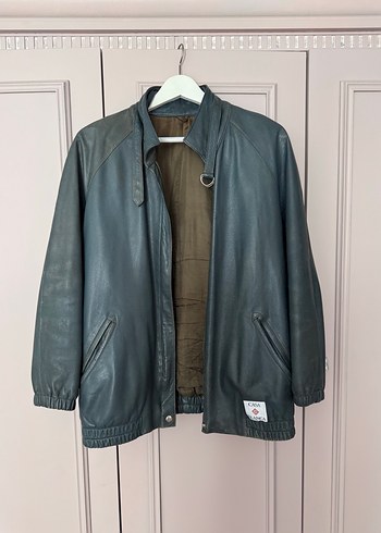American Vintage Casa Blanca Vintage Deri Bomber Ceket